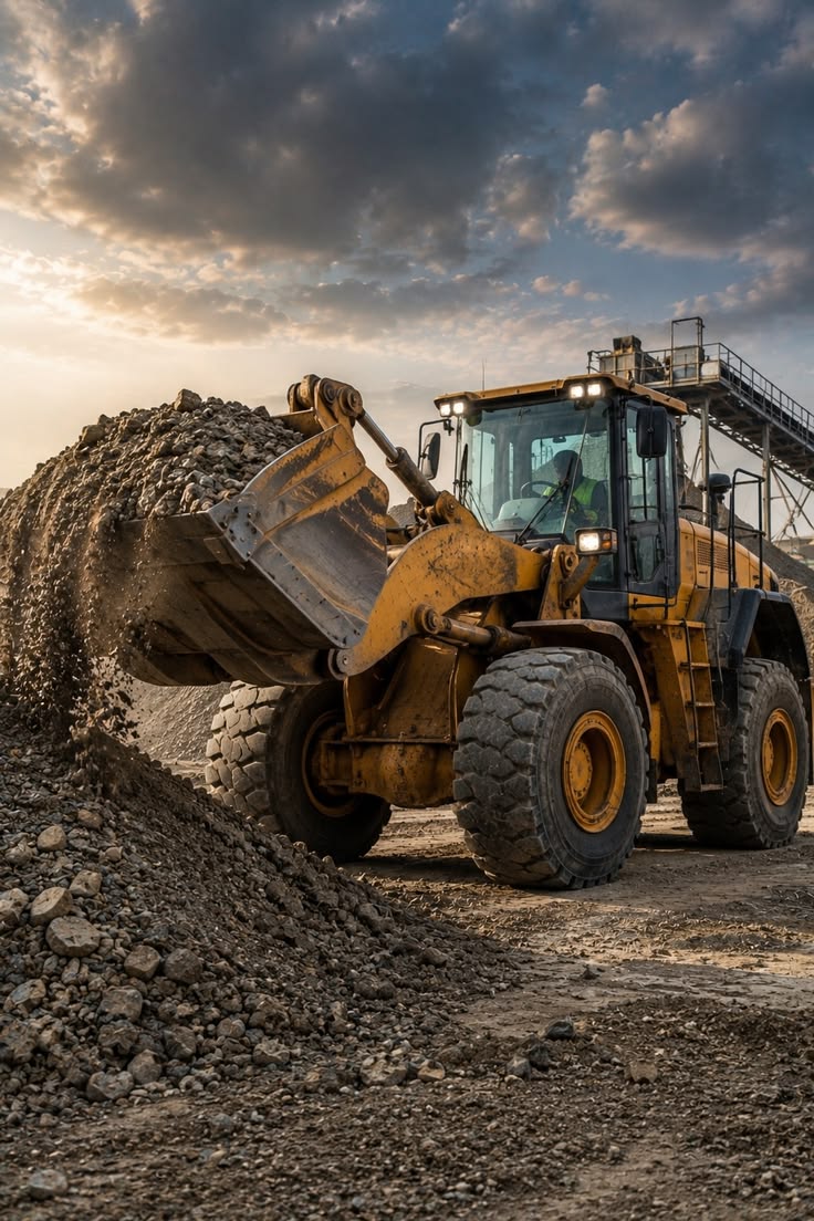 Heavy Loader Machine